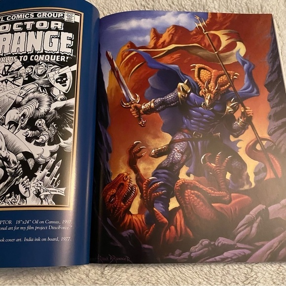 Mythos The Fantasy Art Reams of Frank Brunner trade paperback 2007 - Picture 6 of 9
